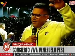 Nahum Fernández:  Ha salido el pueblo a celebrar la victoria del Pdte. Maduro con mucha emoción