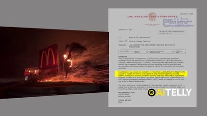 How did the fires start in California?