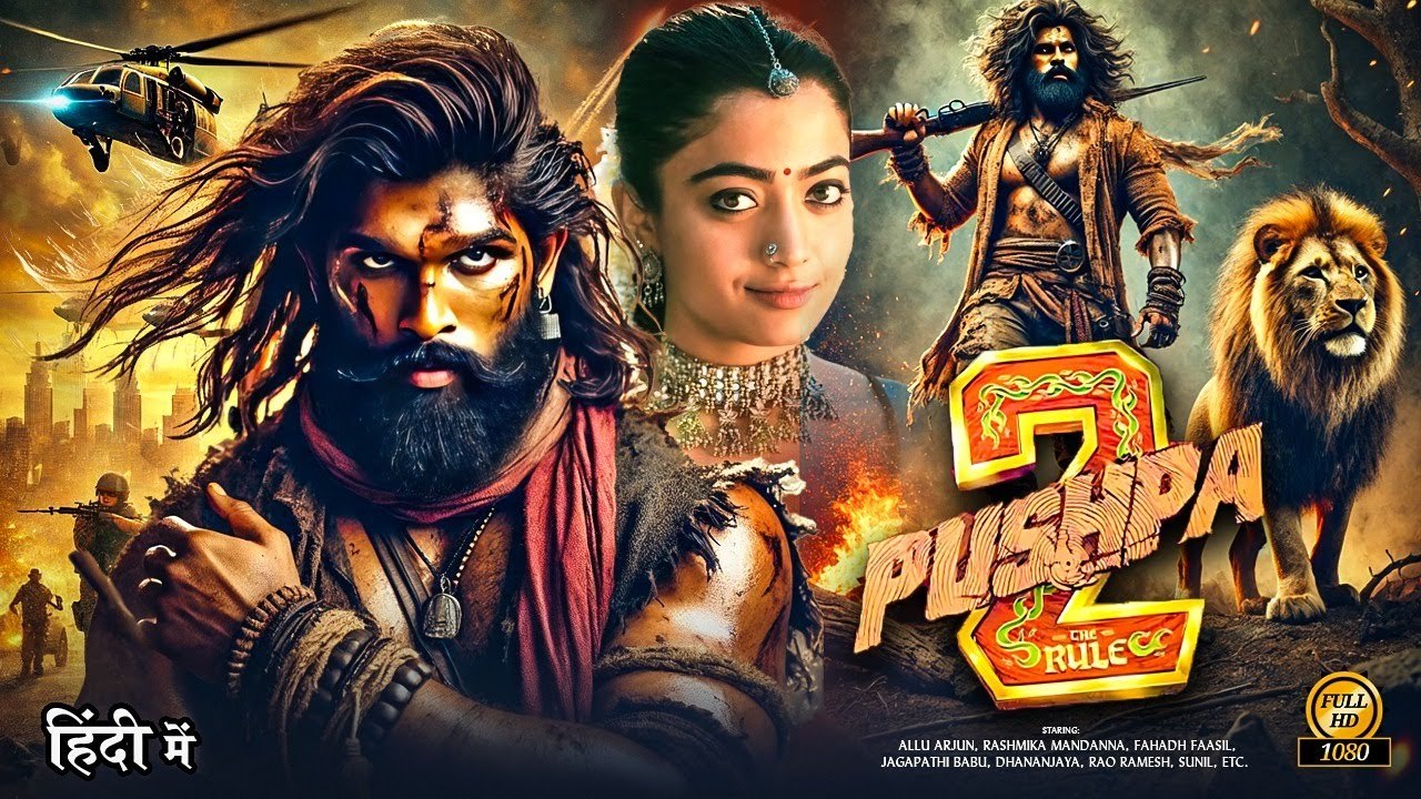 Pushpa 2 The Rule Full Movie - Allu Arjun & Rashmika 2024 New South Hindi Dubbed Full Action Movie