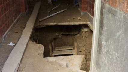 La dana destapa antiguos refugios de la Guerra Civil en Paiporta