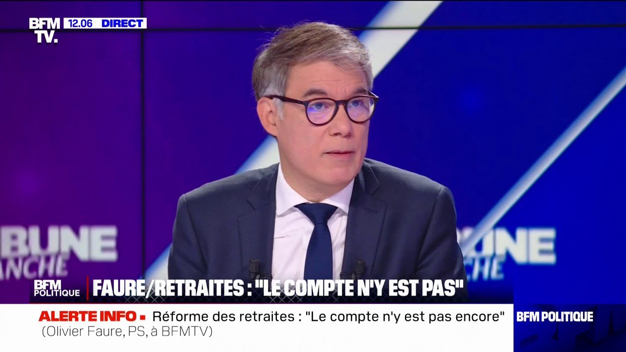 Réforme des retraites: un échange est prévu entre Olivier Faure (PS) et François Bayrou avant la déclaration de politique générale
