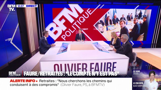 Suspension de la réforme des retraites: Je crois qu'il y a un chemin possible , déclare Olivier Faure, Premier secrétaire du parti socialiste
