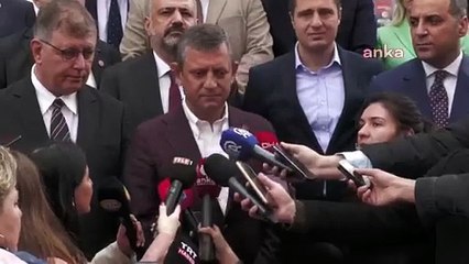 Erdoğan'ın Şanlıurfa'da İbrahim Tatlıses'e söylediği "Cumhurbaşkanlığı adaylığına varım" sözleri Özgür Özel'e soruldu