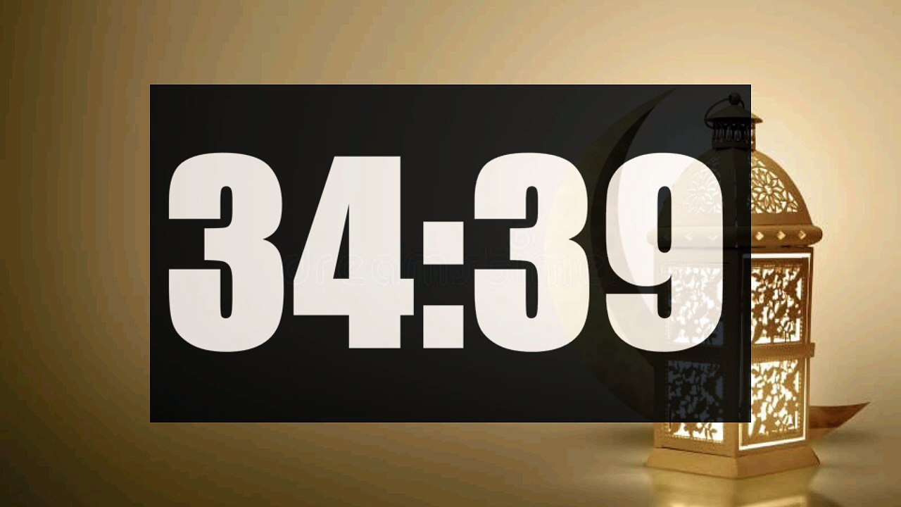 40 Minute Timer | Loud Alarm | Time call