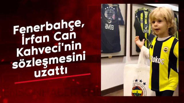 Fenerbahçe, İrfan Can Kahveci'nin sözleşmesini uzattı