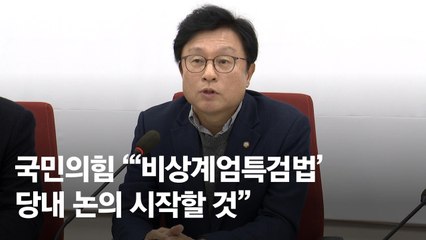 '野 특검법' 거부한 與, 자체 특검법 꺼냈다…시간끌기 침대 축구?