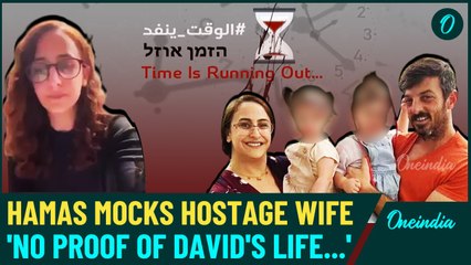 Hamas Releases New Video: Hostage David's Wife Cries for Husband's Life, Pleads For U.S Help