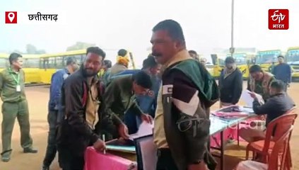 दुर्ग में स्कूल बसों की फिटनेस हो रही चेक, सड़क हादसों को रोकने की कवायद