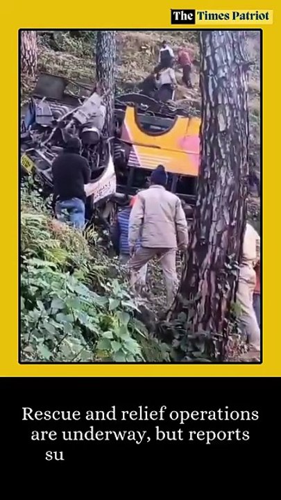 Uttarakhand Bus Plunges Into Gorge; Deaths Reported, Rescue Operations Underway