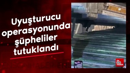 Şırnak merkezli 7 ildeki uyuşturucu operasyonunda yakalanan zanlılar tutuklandı