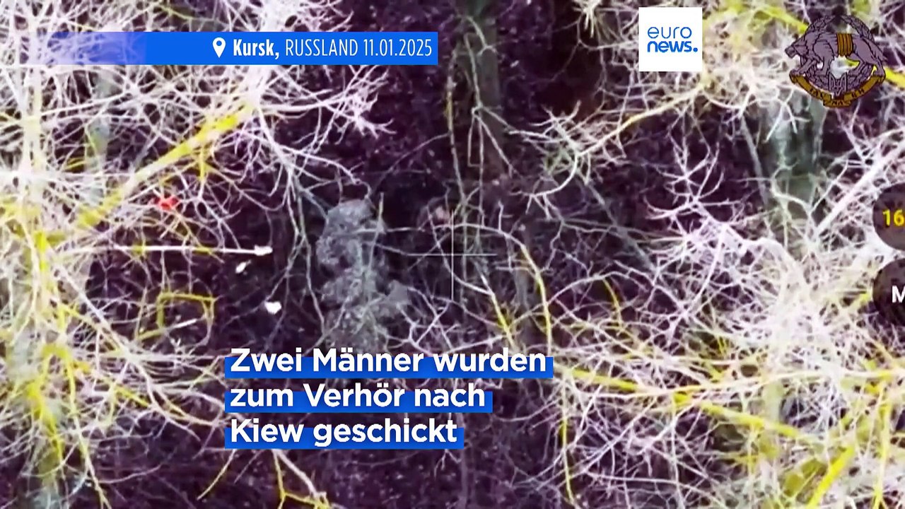 Krieg in der Ukraine: Nordkoreanische Soldaten gefangen genommen