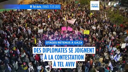 Israël : des diplomates se joignent à la contestation pour exiger un accord de cessez-le-feu à Gaza et la libération des otages