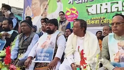 শুভেন্দুর গাড়ি ঘিরে দেওয়ার হুমকি , অখিল পুত্রের