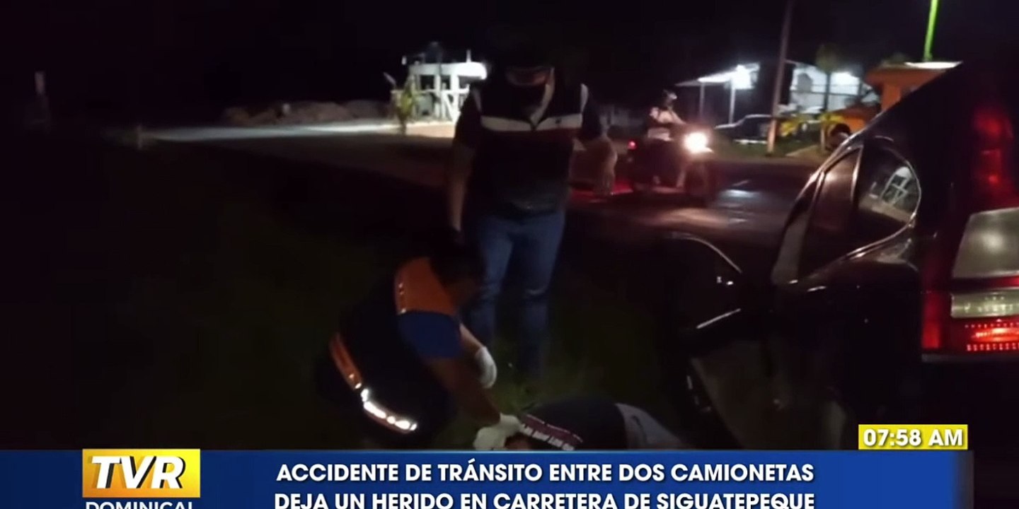 Dos lesionados y considerables daños materiales dejan dos accidentes viales en Siguatepeque