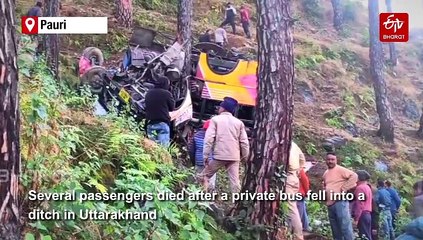 4 Killed, 15 Injured After Bus Falls Into Gorge In Uttarakhand's Pauri