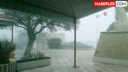 Elazığ'da Tarihi Harput Mahallesi Sis Altında Kaldı