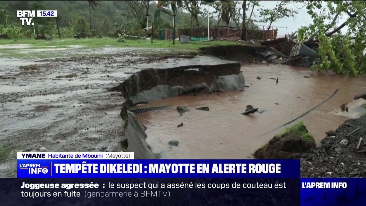 Mayotte: des pluies diluviennes observées dans le sud de l'île après le passage de la tempête Dikeledi