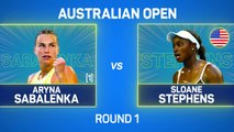 Sabalenka sends Stephens packing at the Australian Open