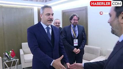 Dışişleri Bakanı Fidan, Suudi Arabistan'da Suriyeli Muadili ile Görüştü