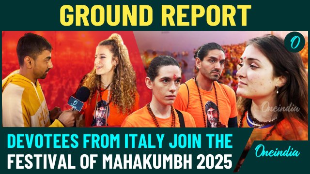 Mahakumbh 2025: OneIndia Talks to Italian Sanatan Followers in Prayagraj - Global Unity & Faith
