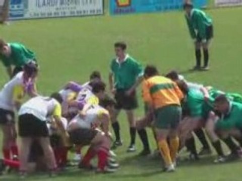 Rugby Cadet du Pic Saint Loup 8ème de Finale France
