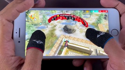iPhone 8 Pus Free Fire 🔥 Handcam Gameplay