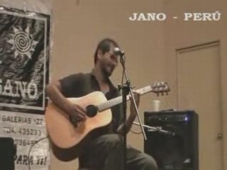 Oro azucar - RAFO RAEZ (Acustico) en Chiclayo (JANO - PERÚ)
