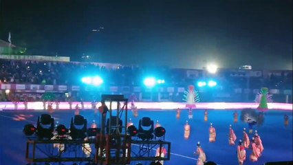 रांची में महिला हॉकी लीग का रंगा - रंग आगाज , आतिशबाजी ने जीता लोगों का दिल