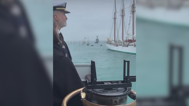 La frase de la reina Letizia cuando Leonor zarpa en Elcano