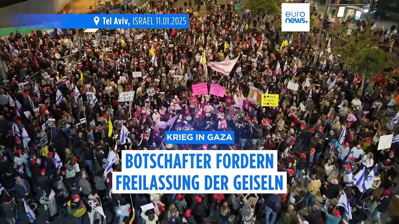 Ausländische Botschafter in Israel schließen sich den Demonstrationen an