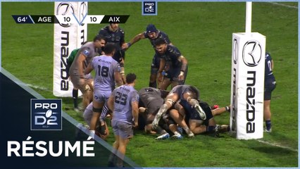 PRO D2 Saison 2024-2025 J16 - Résumé SU Agen - Provence Rugby