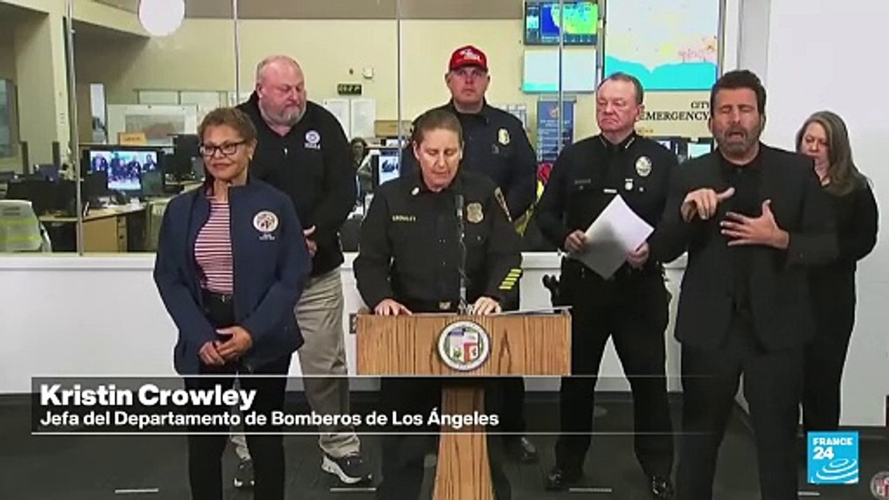 Incendios en Los Ángeles podrían intensificarse por el regreso de los fuertes vientos