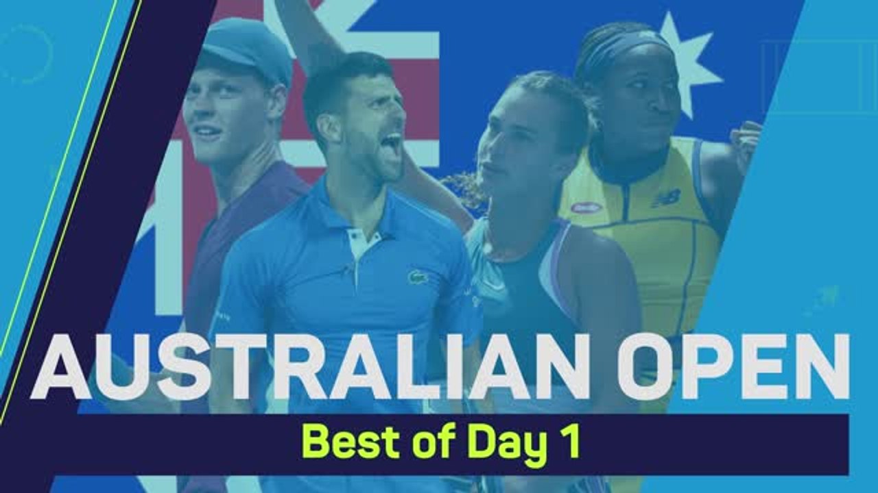 Australian Open Day 1 Recap - Sabalenka advances and Habib makes ...