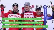 De Aliprandini e Brignone colorano d'azzurro la coppa del mondo di sci