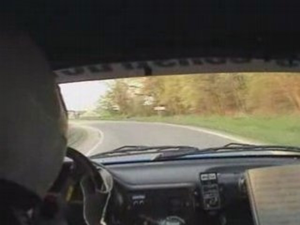 On board Rallye de Wallonie Vandenberghe - Debergh Crupet