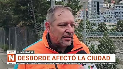 CIERRAN VIAS POR DESBORDE
