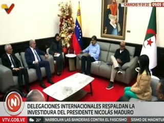 Caracas | Jefe de Estado sostuvo reunión con representantes de 7 países de África, Asia y Europa