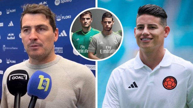 Iker Casillas aplaude la decisión de James Rodríguez de jugar en la Liga Mx con León