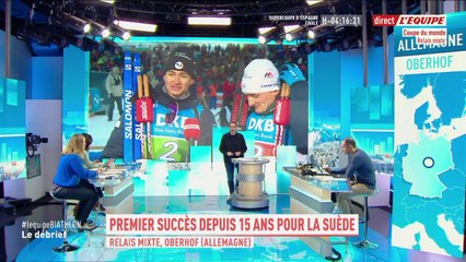 Le replay de l'après-course du relais mixte d'Oberhof - Biathlon - Coupe du monde