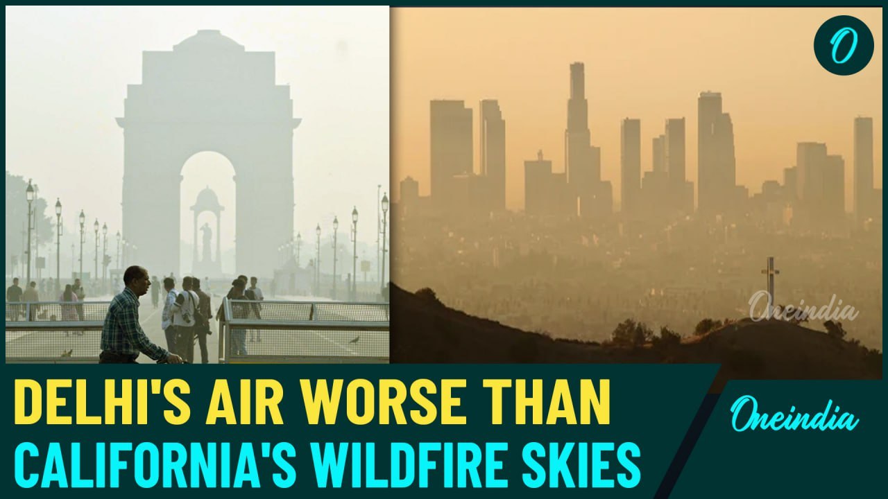 Delhi's Air Crisis vs LA's Wildfire Smoke: Which City Faces More Toxicity - Shocking Comparison