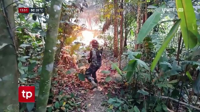Agentes antidrogas hallaron dos megalaboratorios de cristalización de cocaína en Villa Tunari
