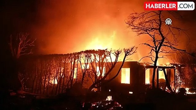 ABD'deki yangın onları da vurdu: Beren Saat ve Kenan Doğulu'nun milyon dolarlık evleri kül oldu