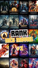 Top MCU Movies Ranked #2 🔥