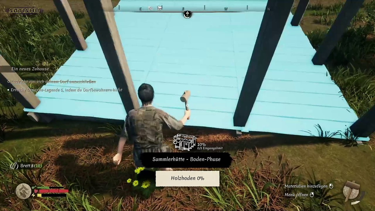 Ein Arbeitsplatz für den Neuzugang. | Sengoku Dynasty | Ep. 6