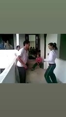 Kicked in the nuts