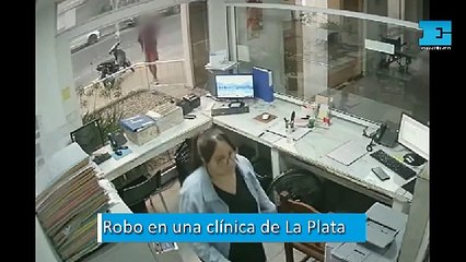 Robo en una clínica de La Plata