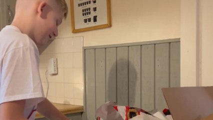 Wave of awe sweeps over the boy’s face when he gets a PS5 on Christmas
