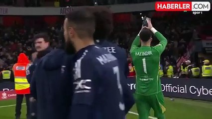 Altay Bayındır'dan tarihi performans: Tek başına Arsenal'i eledi