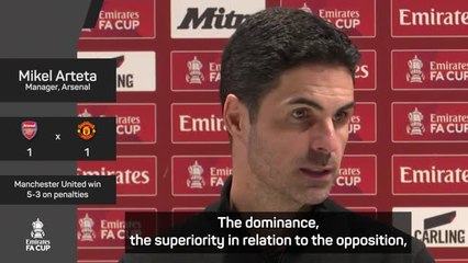 Arteta stunned by 'incredible' FA Cup exit