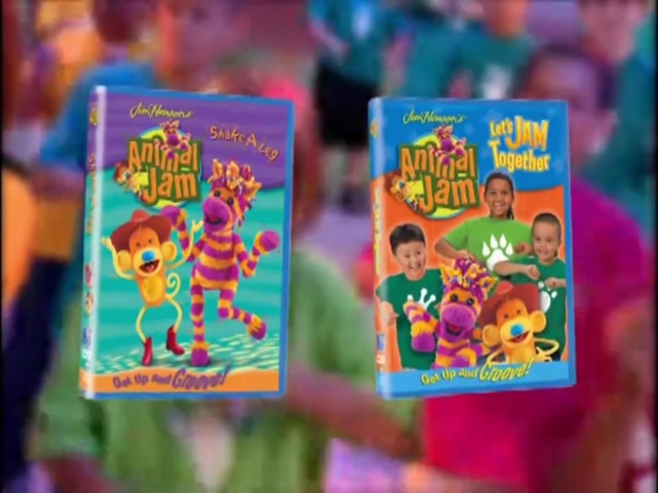 Jim Henson Animal Jam - Shake a Leg Let’s Jam Together DVD Promo (2005) (HD Announcer Version)